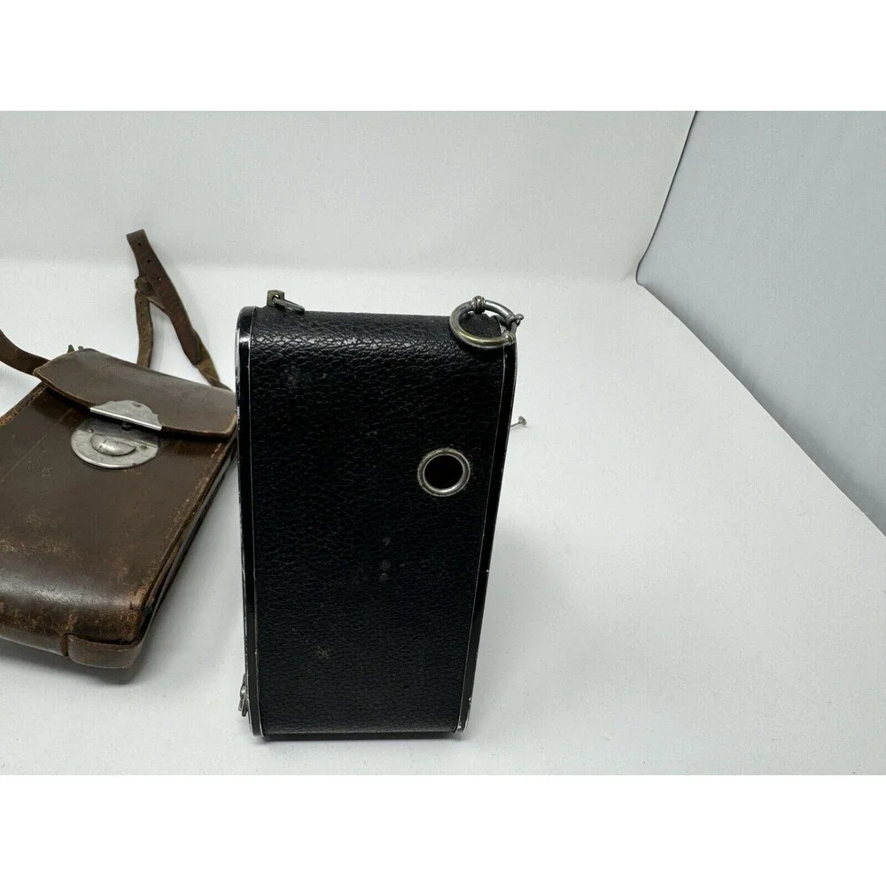 ORIONWERK PLATE CAMERA W/Leather Case Antique (Nonfunctional /For parts)